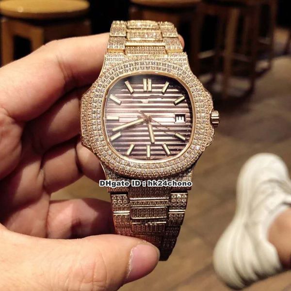 6 styles luxury 5719/1g-001 full diamonds japan miyota automatic mens watch blue dial rose gold diamond bracelet gents sports watches, Slivery;brown
6 styles luxury 5719/1g-001 full diamonds japan miyota automatic mens watch blue dial rose gold diamond bracelet gents sports watches, Slivery;brown