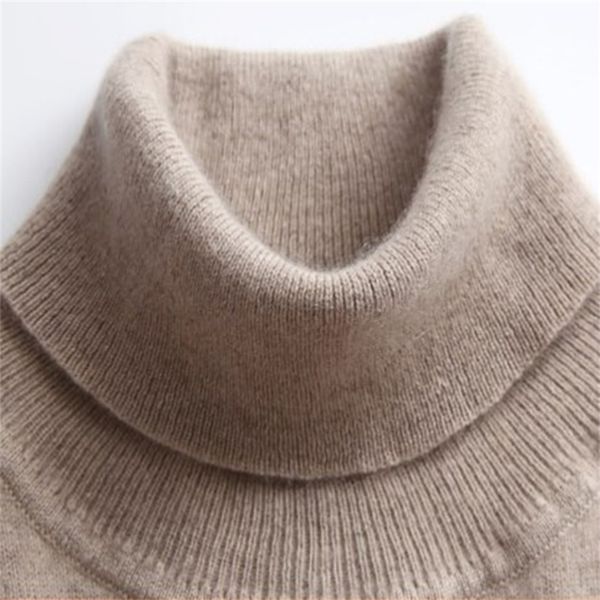 gaberly soft cashmere elastic sweaters and pullovers for women autumn winter turtleneck female wool knitted brand sweater lj201017, White;black
gaberly soft cashmere elastic sweaters and pullovers for women autumn winter turtleneck female wool knitted brand sweater lj201017, White;black