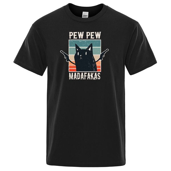 новизна забавный кот винтажные pew pew madafakas с коротким рукавом лето топы рубашки tee crew neck streetwear толстовка с капюшоном толстов
новизна забавный кот винтажные pew pew madafakas с коротким рукавом лето топы рубашки tee crew neck streetwear толстовка с капюшоном толстов