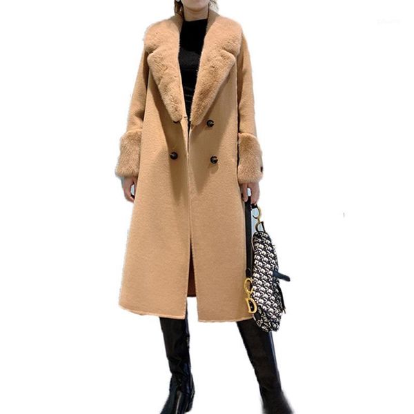 2020 new luxury female natural fur sheep shearing jacket women wool coat fashion elegant jacket with real collar coats1, Black
2020 new luxury female natural fur sheep shearing jacket women wool coat fashion elegant jacket with real collar coats1, Black