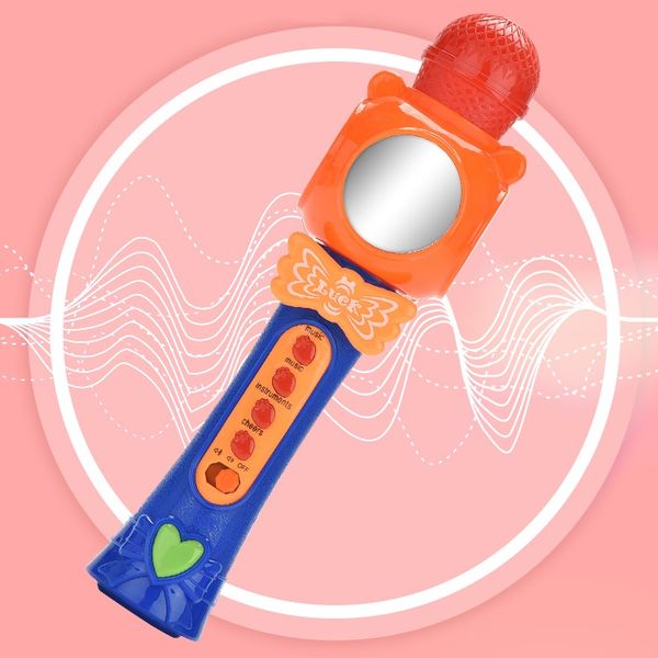 children fun colorful microphone toy girl simulation music microphone toy with mirror kid girl birthday christmas gift
children fun colorful microphone toy girl simulation music microphone toy with mirror kid girl birthday christmas gift