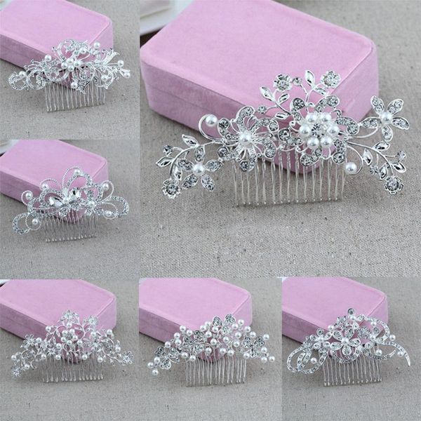 treazy new butterfly flower styles wedding tiara diamante crystal pearl bridal floral hair combs hair jewelry accessories, Golden;silver
treazy new butterfly flower styles wedding tiara diamante crystal pearl bridal floral hair combs hair jewelry accessories, Golden;silver