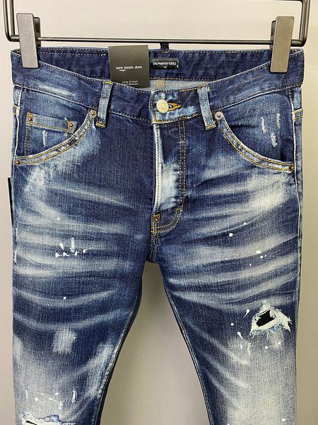 men's mens luxury designer skinny ripped cool guy causal hole denim fashion brand fit jeans men washed pants, Blue
men's mens luxury designer skinny ripped cool guy causal hole denim fashion brand fit jeans men washed pants, Blue