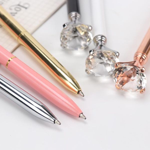 1pc big diamond crystal pen gem ballpoint pens ring wedding metal ballpen kawaii magical pen fashion school office supplies1, Blue;orange
1pc big diamond crystal pen gem ballpoint pens ring wedding metal ballpen kawaii magical pen fashion school office supplies1, Blue;orange