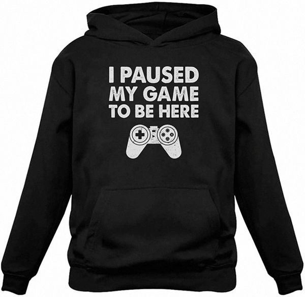 tstars - i paused my game to be here hoodie funny gift for gamer hoodie r1tz#, Black
tstars - i paused my game to be here hoodie funny gift for gamer hoodie r1tz#, Black