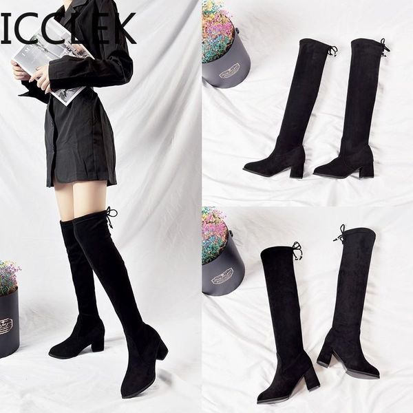 2020 new shoes women boots black over the knee boots female autumn winter lady thigh high 5cm 8cm heel zapatos a091
2020 new shoes women boots black over the knee boots female autumn winter lady thigh high 5cm 8cm heel zapatos a091