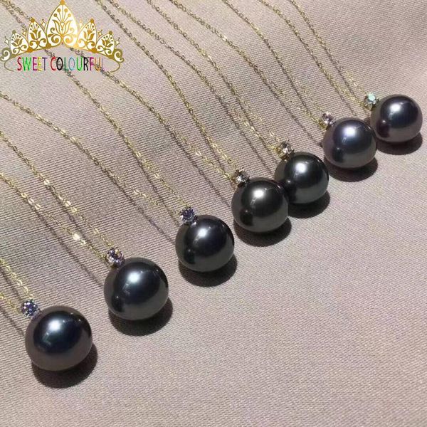 necklace10-11mm естественной морской воды черная жемчужина кулон, круглый яркий 18k золотое ожерелье, Silver
necklace10-11mm естественной морской воды черная жемчужина кулон, круглый яркий 18k золотое ожерелье, Silver