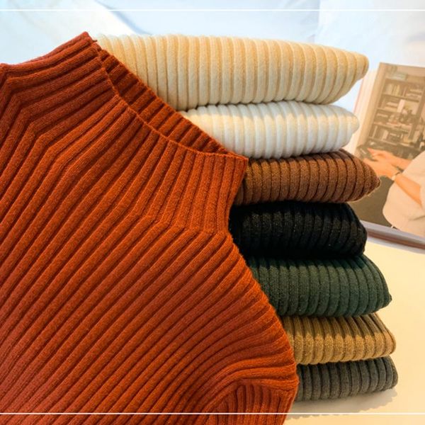 women's sweaters turtleneck sweater women fashion 2021 autumn winter black knitted pullovers long sleeve jumper pull femme clothing, White;black
women's sweaters turtleneck sweater women fashion 2021 autumn winter black knitted pullovers long sleeve jumper pull femme clothing, White;black