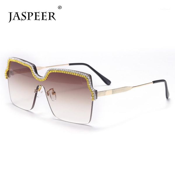 jaspeer diamond one piece oversized sunglasses women designer rhinestone rimless sun glasses uv400 goggle eyewear1, White;black
jaspeer diamond one piece oversized sunglasses women designer rhinestone rimless sun glasses uv400 goggle eyewear1, White;black