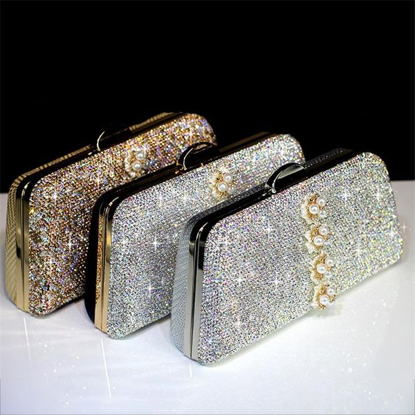 crystal handbag floral luxury totes women bridal wedding shoulder bags genuine leather rhinestone purse chain evening party bags 
crystal handbag floral luxury totes women bridal wedding shoulder bags genuine leather rhinestone purse chain evening party bags