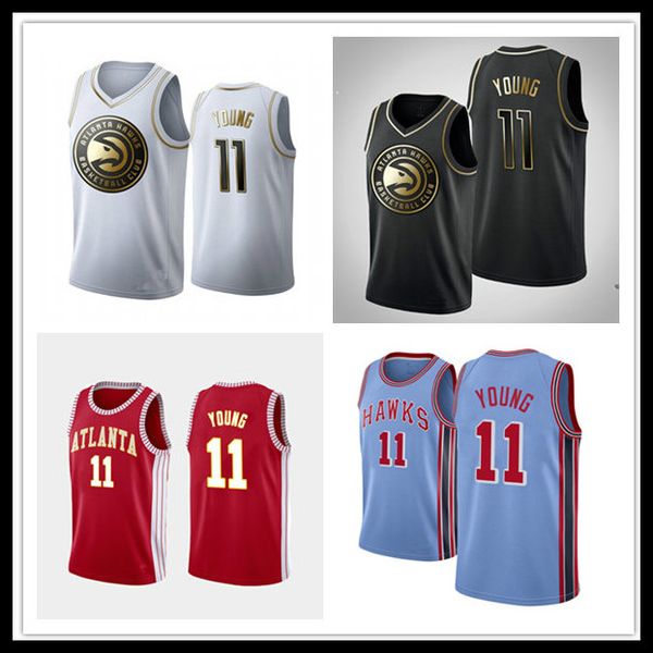 atlanta ястребы men trae young # 11 all-star golden издание баскетбол джерси, Black
atlanta ястребы men trae young # 11 all-star golden издание баскетбол джерси, Black