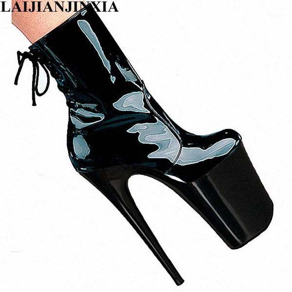boots laijianjinxia thin heels high-heeled shoes high platform paint evening women's 8 inch short boots1, Black
boots laijianjinxia thin heels high-heeled shoes high platform paint evening women's 8 inch short boots1, Black