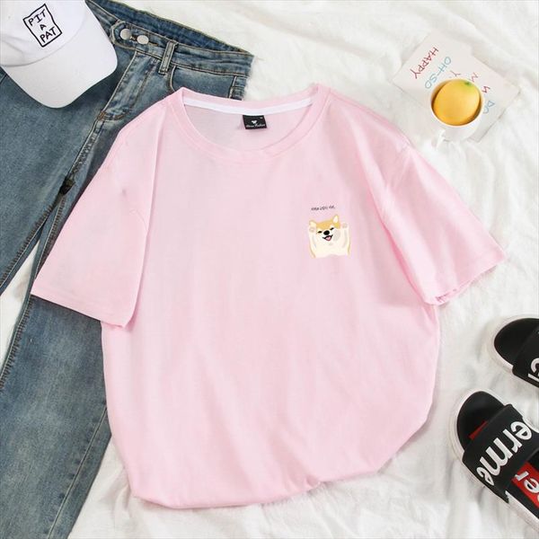 women cute shiba inu t shirt trendy printed cartoon dog white t shirt cotton pocket designer cotton harajuku tee shirt homme
women cute shiba inu t shirt trendy printed cartoon dog white t shirt cotton pocket designer cotton harajuku tee shirt homme