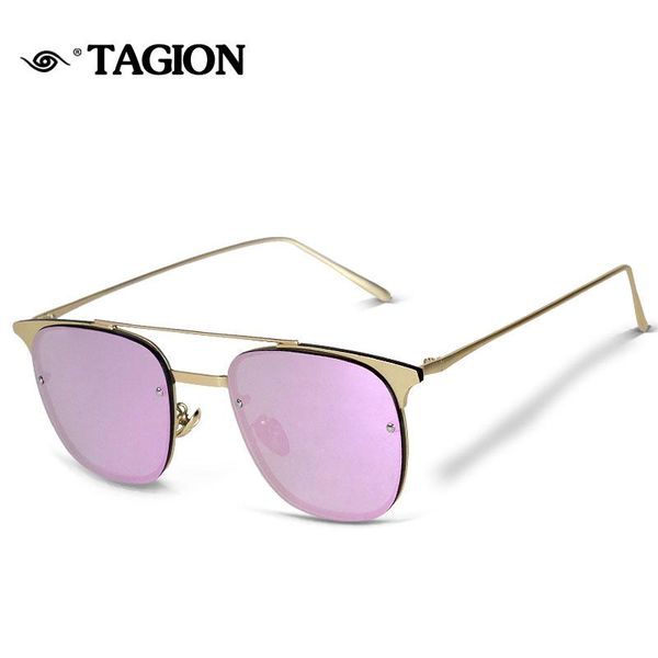 TAGION Fashion Brand Women Sunglasses Classic Retro Circular Sunglasses UV400 Driving Lenses 8812, White;black
TAGION Fashion Brand Women Sunglasses Classic Retro Circular Sunglasses UV400 Driving Lenses 8812, White;black