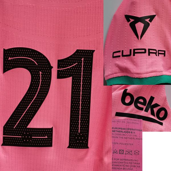 2020 match worn player issue gamper game messi de jong griezmann ansu fati with match detail shirt maillot american college football, Black
2020 match worn player issue gamper game messi de jong griezmann ansu fati with match detail shirt maillot american college football, Black