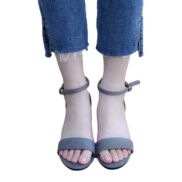 2021 new woman open-toed suede ankle braces female sandals with women's shoes high heels 2iwm, Black
2021 new woman open-toed suede ankle braces female sandals with women's shoes high heels 2iwm, Black