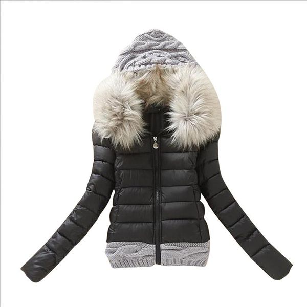 winter coat women parka warm jackets 2021 plus size casual padded thickening clothes zipper hooded parkas ropa de invierno mujer, Black
winter coat women parka warm jackets 2021 plus size casual padded thickening clothes zipper hooded parkas ropa de invierno mujer, Black