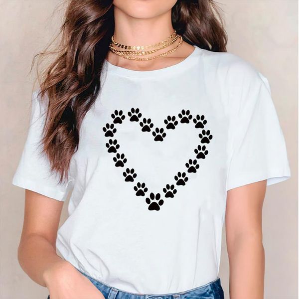 t shirts for women t shirts dog paw love heart 90s cute trend summer autumn print lady womens graphic female tee, White
t shirts for women t shirts dog paw love heart 90s cute trend summer autumn print lady womens graphic female tee, White
