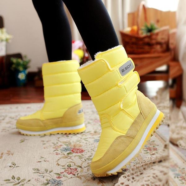 women snow boots 2020 new warm mid-calf winter shoes woman boot non-slip weatherproof winter boots women shoes, Black
women snow boots 2020 new warm mid-calf winter shoes woman boot non-slip weatherproof winter boots women shoes, Black