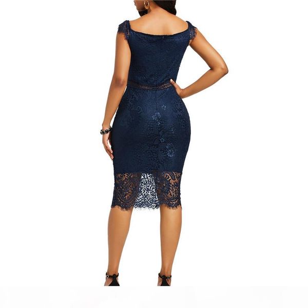 women dress lace hollow backless elegant party chic retro dress black white lace dresses plus size, Black;gray
women dress lace hollow backless elegant party chic retro dress black white lace dresses plus size, Black;gray