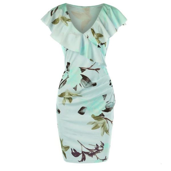 women clothes deep v neck flower print summer dress fashion casual sleeveless ruffle sheath girls party dress 2021, Black;gray
women clothes deep v neck flower print summer dress fashion casual sleeveless ruffle sheath girls party dress 2021, Black;gray