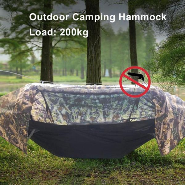 camping hammock with mosquito net and rainfly waterproof cover sleeping swing tent bed sleeping pouch for outdoor backpacking
camping hammock with mosquito net and rainfly waterproof cover sleeping swing tent bed sleeping pouch for outdoor backpacking