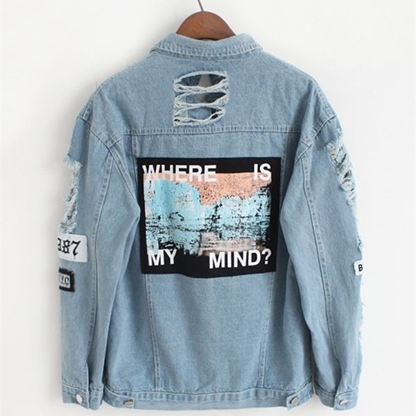frayed bomber vintage outwear autumn coat streetwear boyfriend jeans women denim jacket c1106, Black;brown
frayed bomber vintage outwear autumn coat streetwear boyfriend jeans women denim jacket c1106, Black;brown