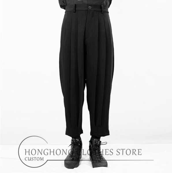 27-44big yards men's trousers new spring 100 go with small foot harlan pants dark personality casual loose 9 cent pants1, Black
27-44big yards men's trousers new spring 100 go with small foot harlan pants dark personality casual loose 9 cent pants1, Black