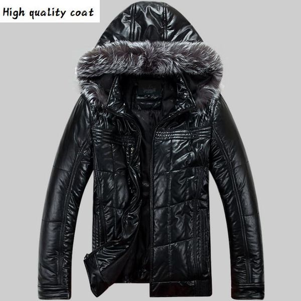 2020 brand korean plus size men's leather jacket men warm outwear mens winter hooded coats male slim fashion jackets s-4xl, Black
2020 brand korean plus size men's leather jacket men warm outwear mens winter hooded coats male slim fashion jackets s-4xl, Black