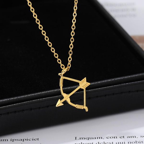 alloy bow and arrow charm tibetan charm necklace stainless steel pendant jewelry pendant for women necklace jewelry holiday gift, Golden;silver
alloy bow and arrow charm tibetan charm necklace stainless steel pendant jewelry pendant for women necklace jewelry holiday gift, Golden;silver