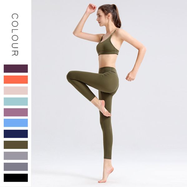 sanding new buttock style nude hair yoga selling fitness suit women's sports bra set, Gray
sanding new buttock style nude hair yoga selling fitness suit women's sports bra set, Gray