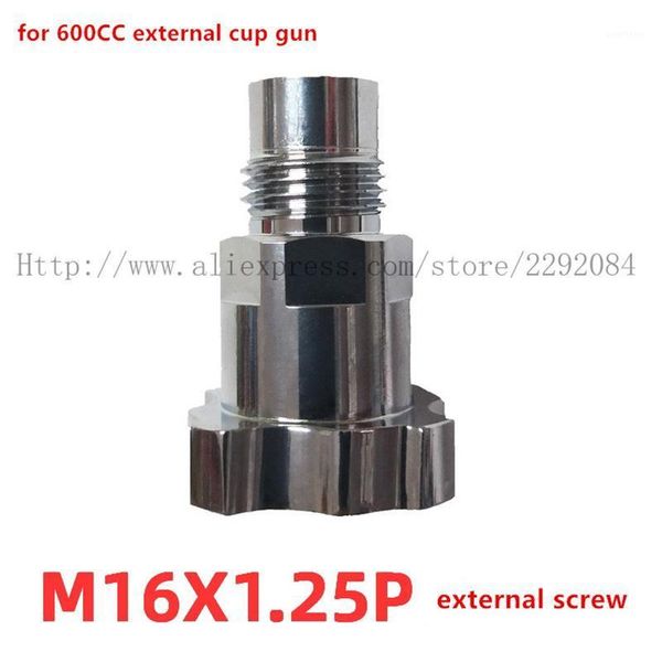 spray gun connector pps spray gun cup adapter pot joints 16x1.5 for disposable measuring cup1
spray gun connector pps spray gun cup adapter pot joints 16x1.5 for disposable measuring cup1