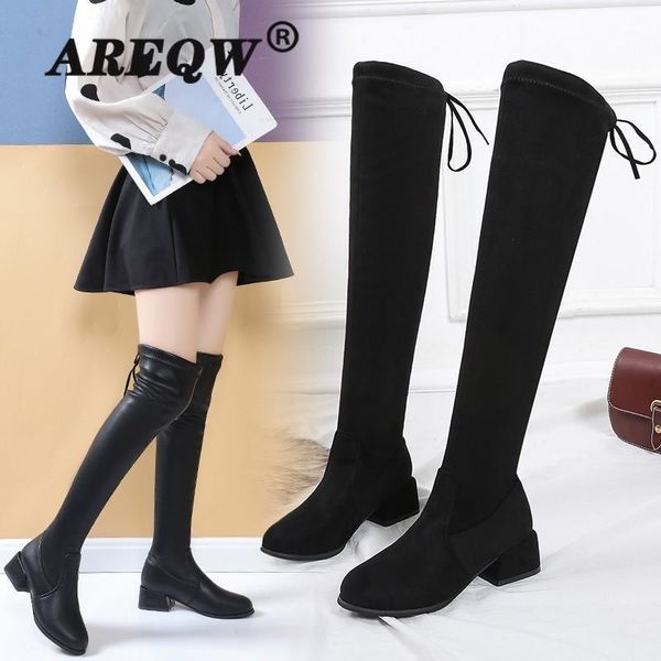 boots 2021 slim over the knee high pu women snow women's fashion winter thigh shoes woman botas feminina leather boots1, Black
boots 2021 slim over the knee high pu women snow women's fashion winter thigh shoes woman botas feminina leather boots1, Black