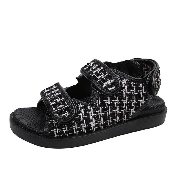 summer sandals women vacation beach sandales rome shoes woman open toe fish mouth shoes sport sandals ladies 2020 new, Black
summer sandals women vacation beach sandales rome shoes woman open toe fish mouth shoes sport sandals ladies 2020 new, Black