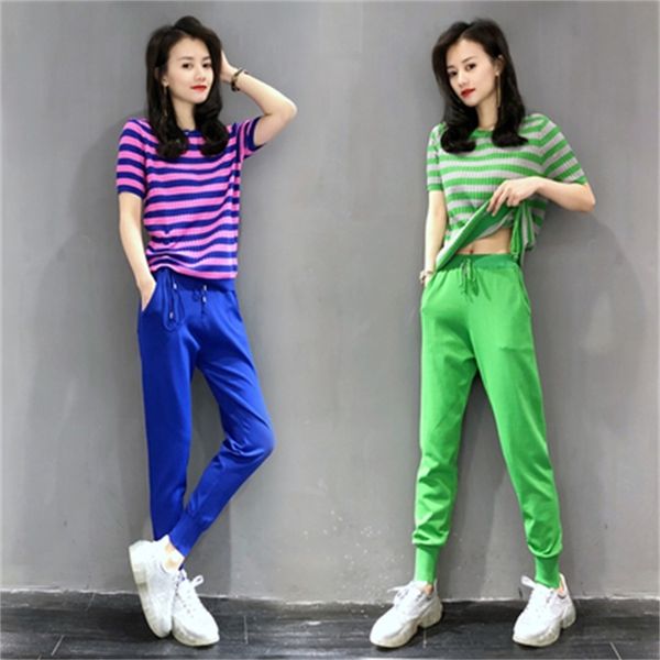 european station knickers piece defines for women sets striped mesh jacket casual clothing two summer clothes 54gh, White
european station knickers piece defines for women sets striped mesh jacket casual clothing two summer clothes 54gh, White