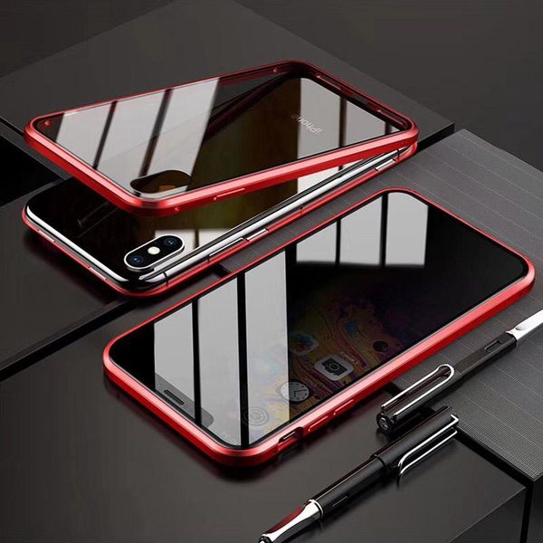 metal bumper case for iphone x xs max xr cover double side privacy magnetic tempered glass case for iphone 7 h jllgjb
metal bumper case for iphone x xs max xr cover double side privacy magnetic tempered glass case for iphone 7 h jllgjb