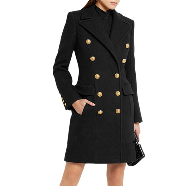 women's wool & blends winter coat women 2021 autumn vintage elegant clothes camel fashion outerwear long female plus size overcoat, Black
women's wool & blends winter coat women 2021 autumn vintage elegant clothes camel fashion outerwear long female plus size overcoat, Black