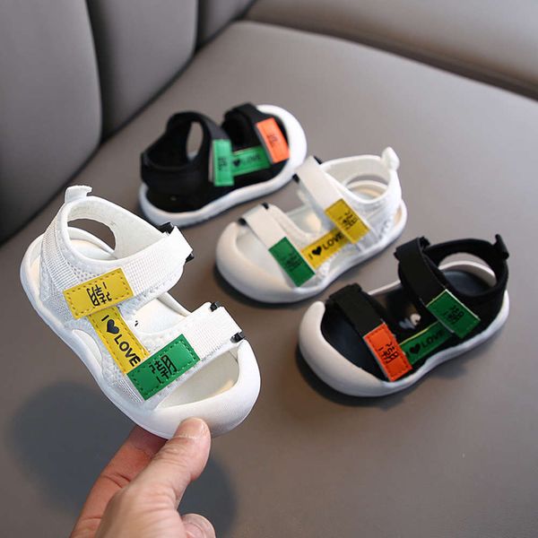 new summer boys' korean fashion toddlers' soft soled children's sandals 1-3 years old 5, Black;red
new summer boys' korean fashion toddlers' soft soled children's sandals 1-3 years old 5, Black;red