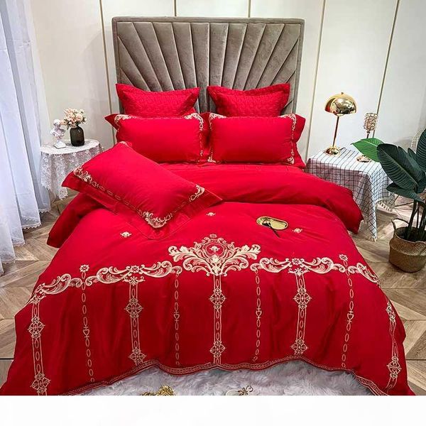 red blue gray european style gold embroidery 100s egyptian cotton duvet cover bed sheet bed linen pillowcases bedding set
red blue gray european style gold embroidery 100s egyptian cotton duvet cover bed sheet bed linen pillowcases bedding set