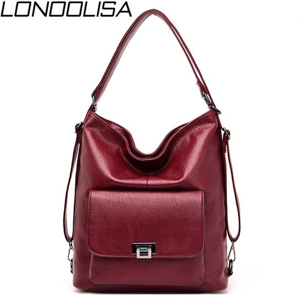 new vintage solid ladies soft leather shoulder bag luxury handbags women bags designer large capacity brand women back pack 2020
new vintage solid ladies soft leather shoulder bag luxury handbags women bags designer large capacity brand women back pack 2020