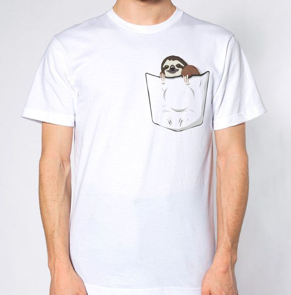 new summer cool tee shirt sloth fake pocket t-shirt t-shirt sport hooded sweatshirt hoodie
new summer cool tee shirt sloth fake pocket t-shirt t-shirt sport hooded sweatshirt hoodie