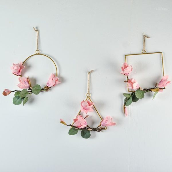 cilected simulation magnolia flower metal geometric wreath pendant home wall hanging garland decoration wedding scene layout1
cilected simulation magnolia flower metal geometric wreath pendant home wall hanging garland decoration wedding scene layout1