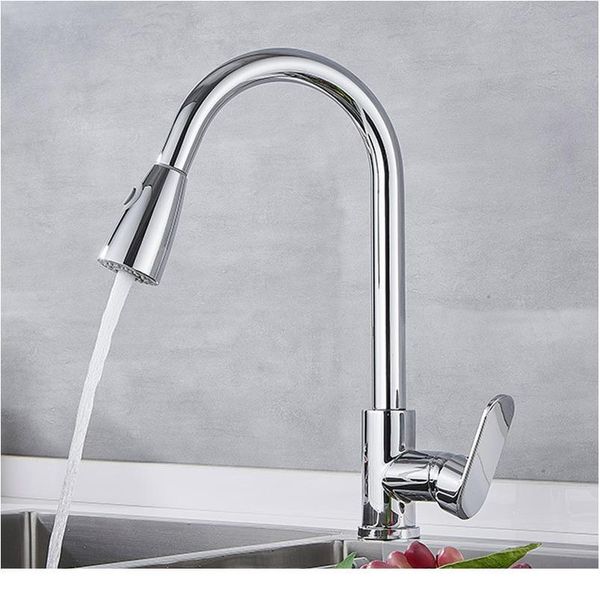chrome brass kitchen pullout faucet cold and water mixing tap single hole single handle swivel 360 degre qyllcq
chrome brass kitchen pullout faucet cold and water mixing tap single hole single handle swivel 360 degre qyllcq