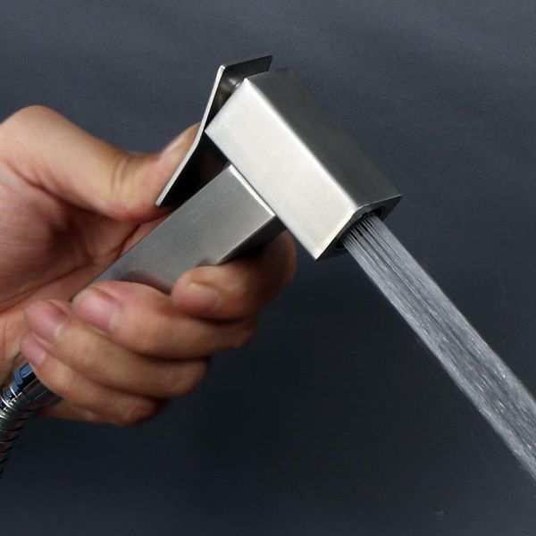 bidet faucets 304 stainless steel square woman washer gun irrigator sifang pressurization wiredrawing toilet
bidet faucets 304 stainless steel square woman washer gun irrigator sifang pressurization wiredrawing toilet