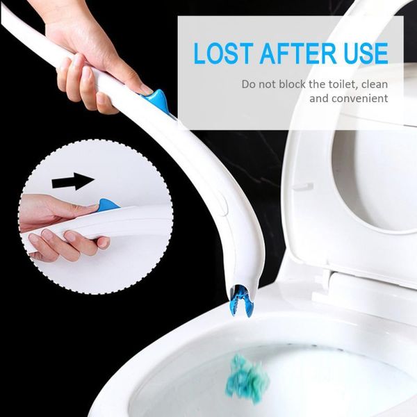 new toilet brushhousehold multifunctional toilet brush disposable toilet bowl with no dead corner comes with cleaner
new toilet brushhousehold multifunctional toilet brush disposable toilet bowl with no dead corner comes with cleaner