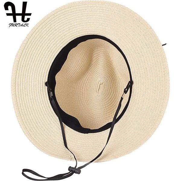 furtalk summer hat for women straw beach hat panama sun hats fedora bucket caps for female summer beach uv cap chapeau femme 201015, Blue;gray
furtalk summer hat for women straw beach hat panama sun hats fedora bucket caps for female summer beach uv cap chapeau femme 201015, Blue;gray