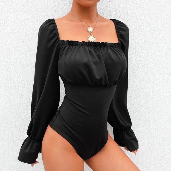 youyedian jumpsuit fashion girl women long sleeve baddage bodysuit basic solid party squard neck new jumpsuit 2019 #f1, Black;white
youyedian jumpsuit fashion girl women long sleeve baddage bodysuit basic solid party squard neck new jumpsuit 2019 #f1, Black;white