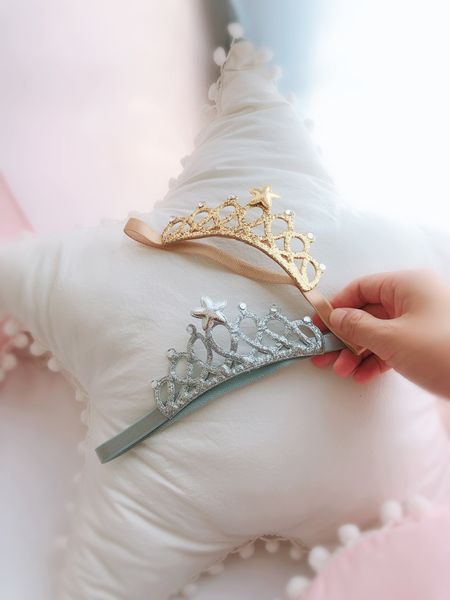 inewborn korean lovely princess crown baby children girl hair band headband elastic headdress, Silver
inewborn korean lovely princess crown baby children girl hair band headband elastic headdress, Silver