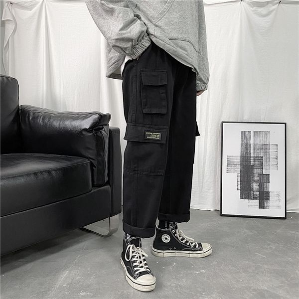 ohhsh spring and autumn pants fire ins straight tube super for male students trendy korean overalls overalls casual pantsstyle casual pants, Blue
ohhsh spring and autumn pants fire ins straight tube super for male students trendy korean overalls overalls casual pantsstyle casual pants, Blue