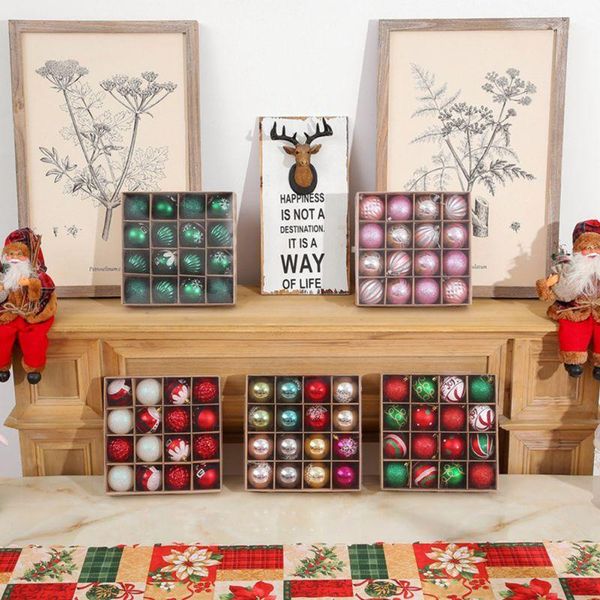 16pcs christmas tree ball home decor hanging ornament bauble hanging home party ornament navidad xmas pendants new year gifts #1
16pcs christmas tree ball home decor hanging ornament bauble hanging home party ornament navidad xmas pendants new year gifts #1